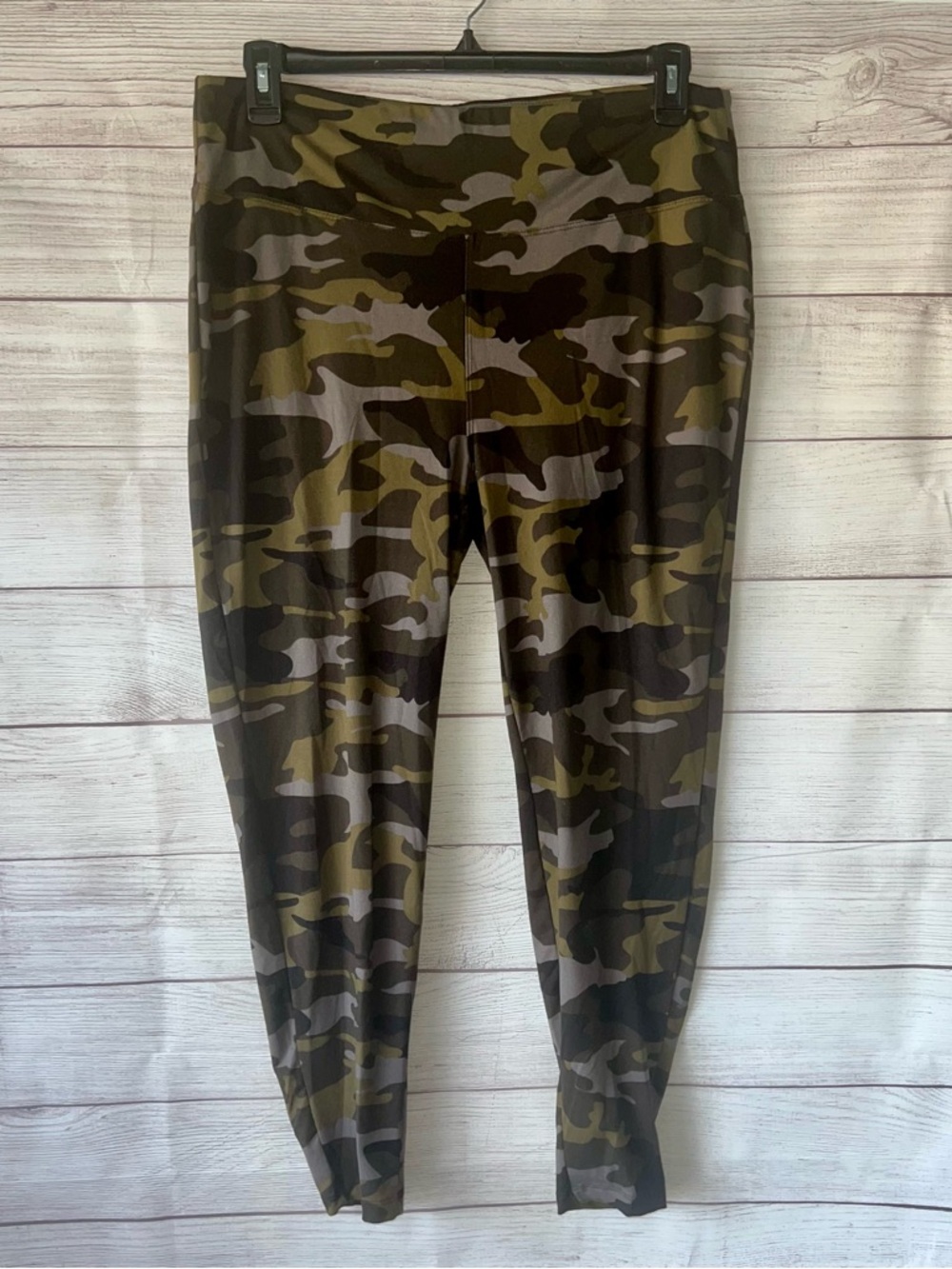 Zenana Outfitters Camo Leggings - Olive Green, Brown, Black